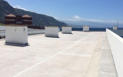 Reforma de cubierta parking, (Tenerife).